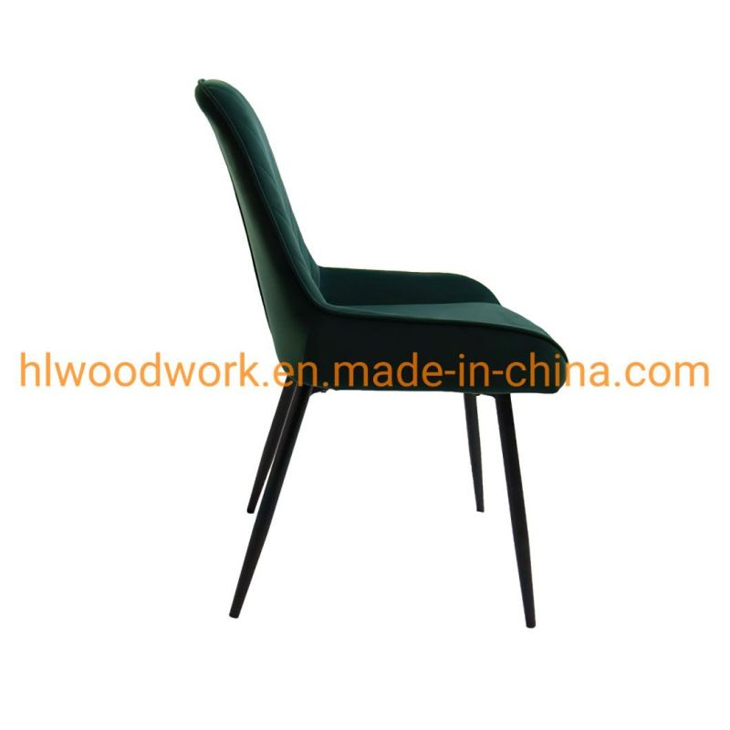 Metal Hotel Home Restaurant Modern Furniture Dining Chair Hotel Metal Restaurant Dining Banquet Event Chair High Quality Velvet Dining Chair Dining Room Chair