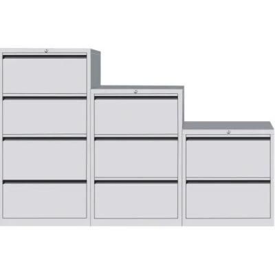 Modern 4 Drawer Steel Storage Cupboard File Cabinet 24 Inches High