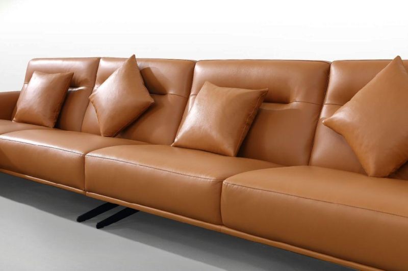 Modern Corner Sofa Set Home Furniture Sofa Leather Sofa for Living Room GS9012