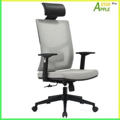 Modern Ergonomic Folding Chairs as-C2075 Headrest PU Leather Office Furniture
