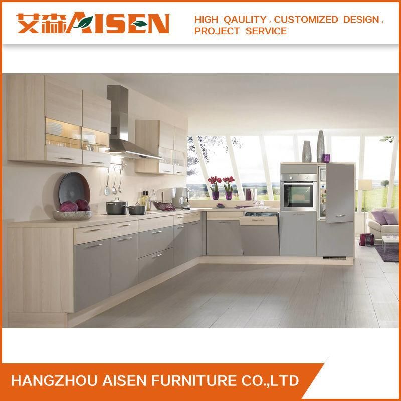 Easy Assemble Modular Modern Cabinet Lacquer Kitchen Furniture