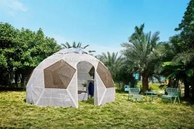 Rio Park PE Rattan Weaving Football Tent Outdoor Furniture