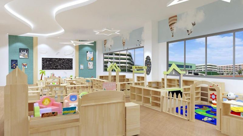 Wholesale Daycare Children Wood Furniture, Childcare Center Nursery Baby Furniture, School Classroom Furniture, Kindergarten and Preschool Kids Furniture