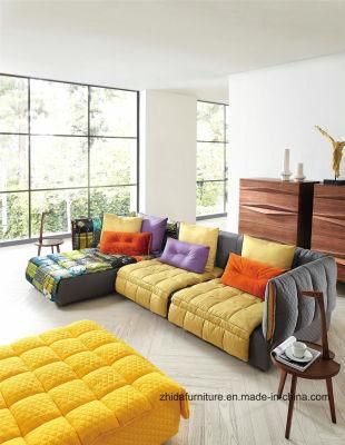 Leisure Home Furniture Italian Divani Sofa