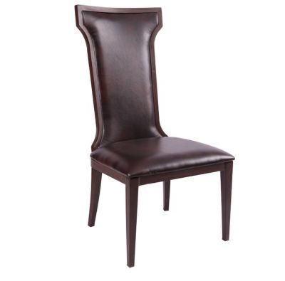 Restaurant Furniture Hotel Modern High Back Ring Used Banquet Fabric Indoor Tufted Dining Room Chair