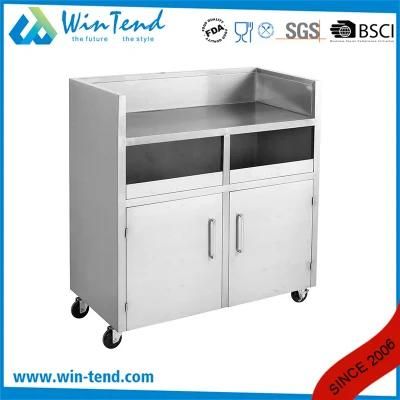 Stainless Steel Movable Storage Cabinet for Office Using