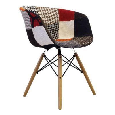 Hot Modern Style Patchwork Dining Chair Plastic Chair Outdoor Chair