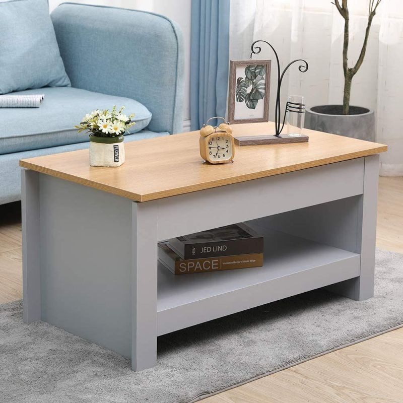 Space Saving Living Room Modern Cheap Wood Coffee Tables