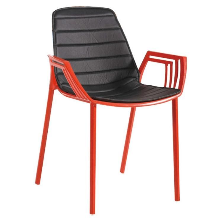 Modern Aluminum Restaurant Chair with Arm for Outdoor (SP-MC056)