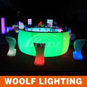 More 300 Designs LED Bar Counter Furniture KTV Hotel Club Bar Plastic Furniture