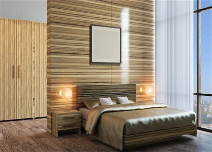 Bedroom Furniture Wooden Double Bed Modern