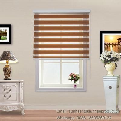 Custom Made Shade Translucent Roller Zebra Blinds From China