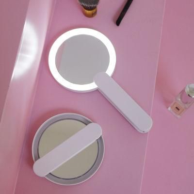 Rechargeable Pocket Beauty Mirror with LED Lighted