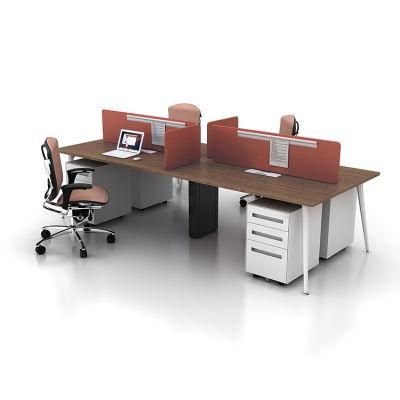 Office Table Design Office Furniture Modern Office Desk Drawers Simple Desk for 4 People