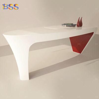 Small Office Desk White Stone Contemporary Best Modern Office Desk