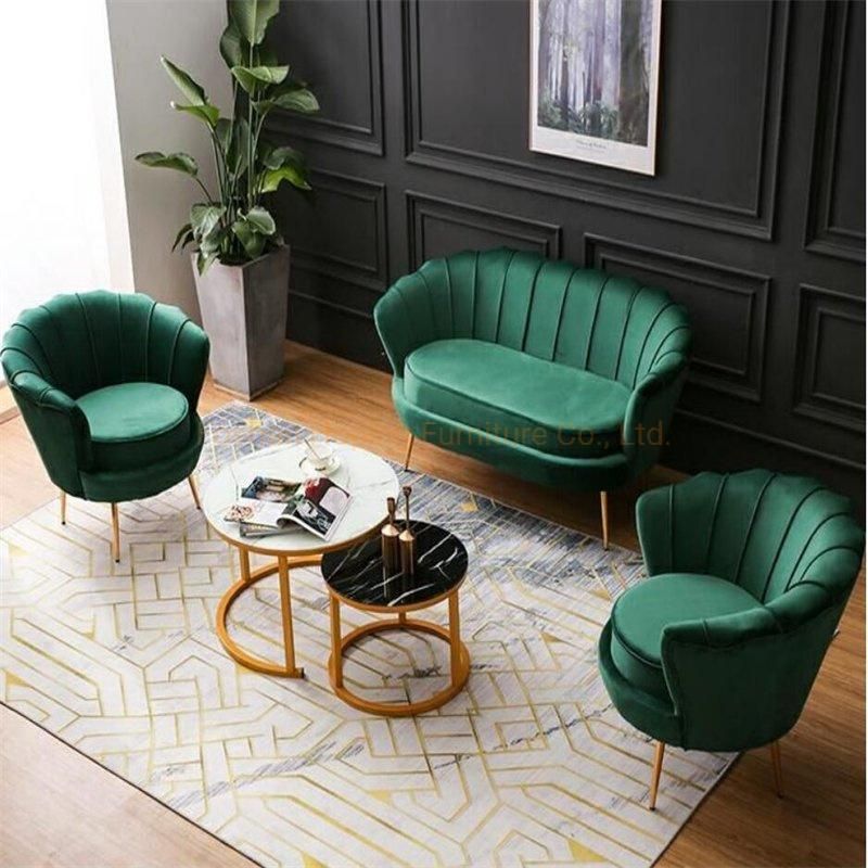 Modern Leisure Leather Lounge Sofa Chair with Ottoman Chaise Lounge King Chair King Throne Dressing Two Seater Wedding Chairs
