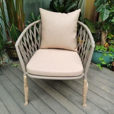 Modern Style Rattan Outdoor Patio Garden Outdoor Rattan Aluminum Furniture Chair