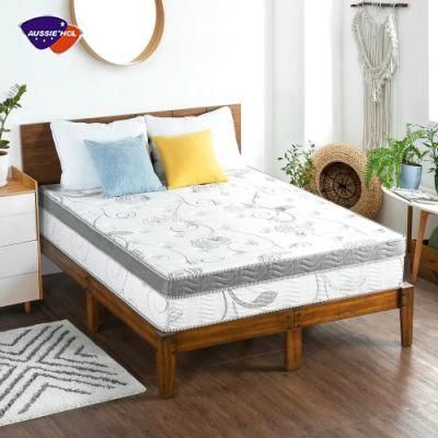 Best Factory Aussie Sleeping Well King Queen Double Full Size Gel Memory Foam Spring Mattress