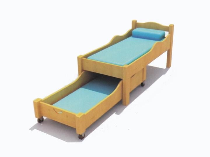 Preschool Modern Wooden Furniture Classroom Children Bed Nursery Baby Bed