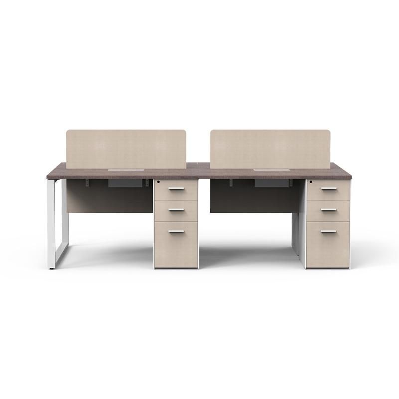 High Quality Modern Four Seat Workstations Office Desk Furniture