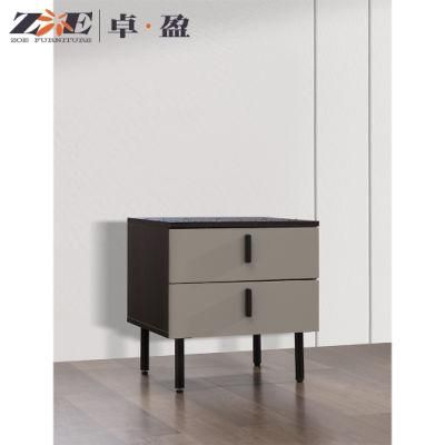 Bedroom Set Furniture Nightstand Unit Cabinet 2 Drawer Bedside Table Night Stand Modern