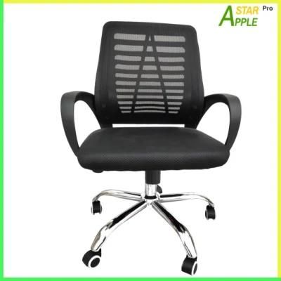 Modern Home Office Furniture as-B2053 Plastic Chair with Chrome Base