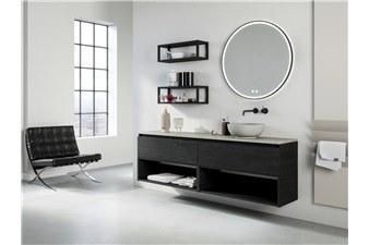 Modern Luxury Large Size Cheap and High Quality Plywood with Melamine Bathroom Cabinet Bathroom Vanity