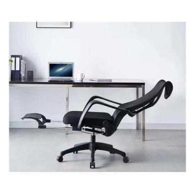 Modern Adjustable Office Mesh Ergonomic Chair with Leg Rest Support