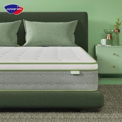 Premium Wholesale Modern Bed Mattresses for Bedroom Furniture in a Box Queen King Full Size Spring Coil Latex Gel Memory Foam Mattress