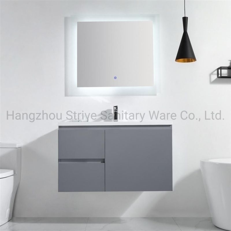 New Design Modern White Bathroom Vanity Basin Cabinet Bathroom Furniture