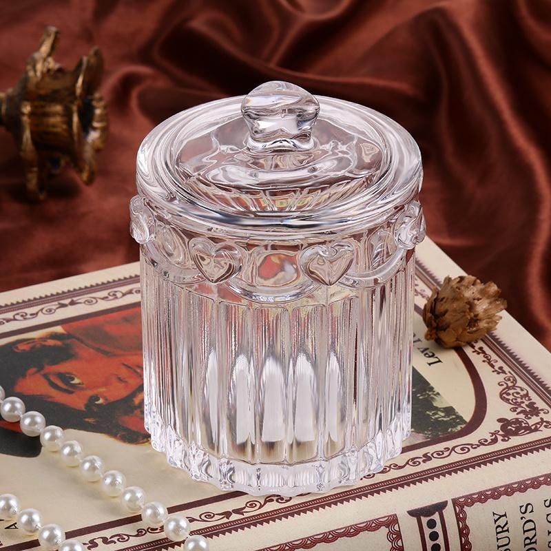 Modern Colorful Crystal Glass Candle Holder for Taper Glass Candlestick Wholesaler, Empty Glass Candle Container
