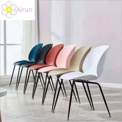 Wholesale Creative Design Casual Western Restaurant Dining Chair Beetle Chair University Canteen Chair Reception Area Chair