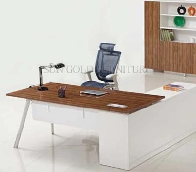 Factory Wholesale Durable Steel Foot Manager Computer Office Desk (SZ-OD317)