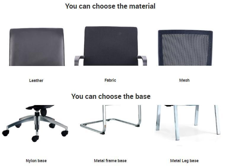 Multi Function Ergomomic Boss School Office Furniture Home Gaming Nylon Wheel Leather Fabric Net Swivel Chair