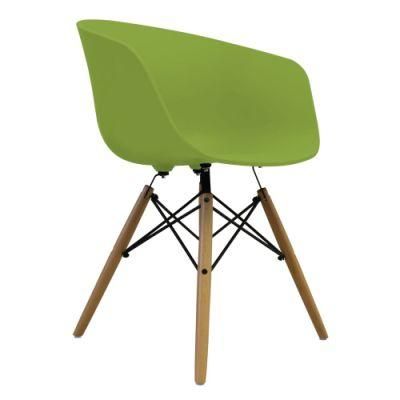 Hot Modern Style Green Dining Chair Plastic Chair Outdoor Chair