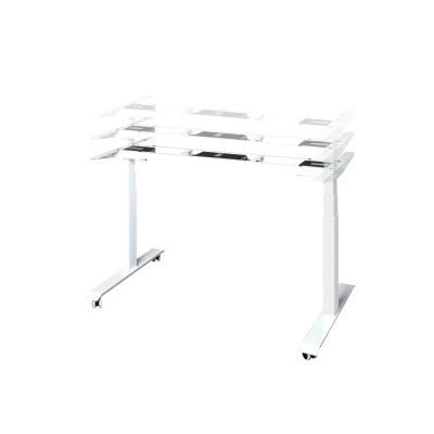 Double Motors Electric Standing Lifted Sit Stand up Desk with Office Work