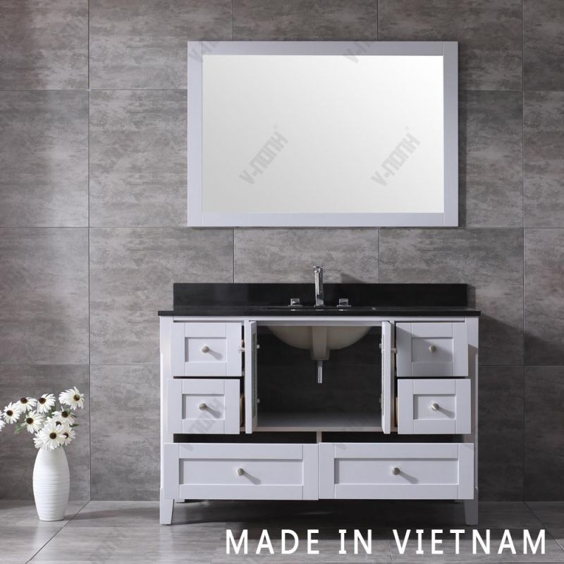 48 Inch Modern Style Luxury Solid Wood Bathroom Vanity Furniture