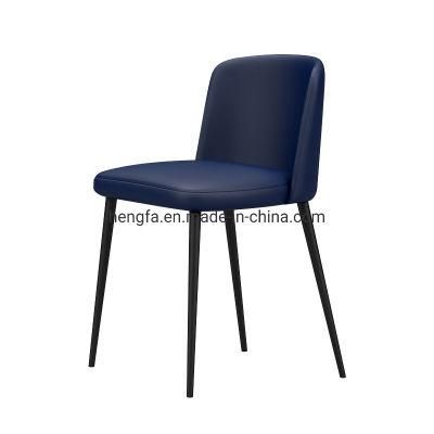 Hotel Cafe Restaurant Furniture Metal Leather Dining Party Chairs