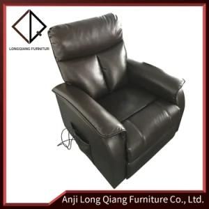Furniture Factory Production of Modern Style Leather Recliner Chair Retractable Adjustment