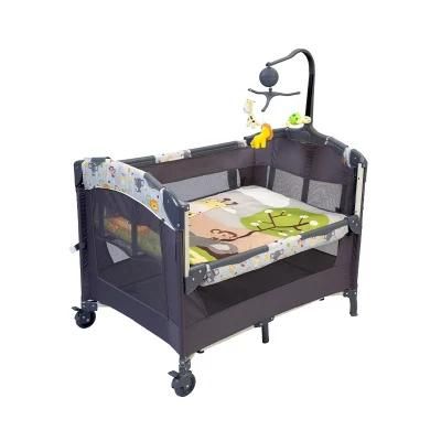New Born Wooden Baby Bed Baby Swing Baby Cot Bed