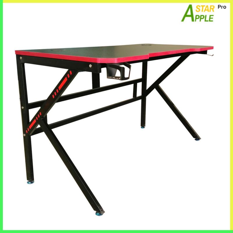 Folding Modern Outdoor Computer Parts Game China Wholesale Market Plastic Steel Reception Front Desk Executive Manicure Gaming Study Center Laptop Office Table