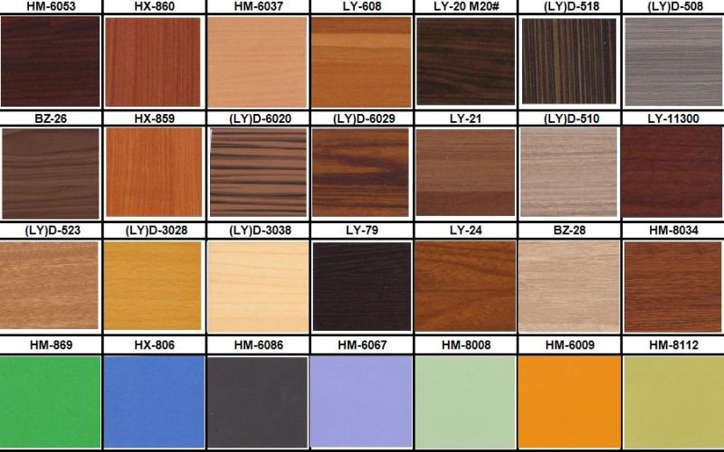 Long Jing Melamine Laminated Beech Color Chinese Furniture (HX-8N1166)