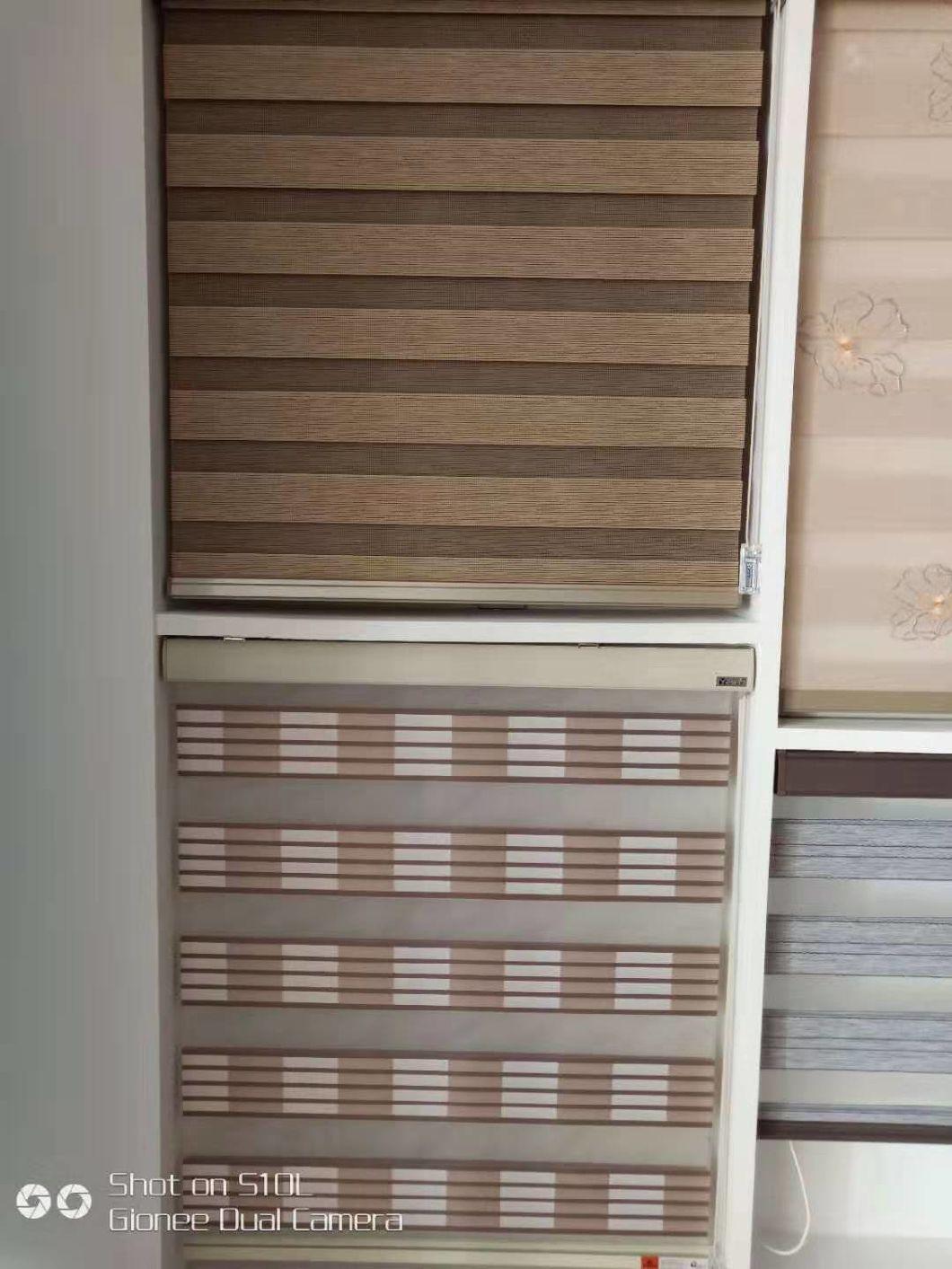 Latest Design Cordless Zebra Blinds and Shades with Customized Size