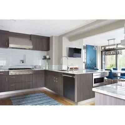 Modern Modular Designs Melamine Plywood Kitchen Cabinet