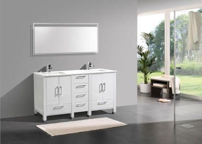Customized America Style Waterproof MDF Bathroom Furniture Cabinet