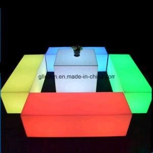 Plastic RGB Blinking Party Lights LED Bar Chair Stool