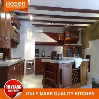 High Quality Design Modern and Classic Solid Wood Kitchen Cabinets Furniture