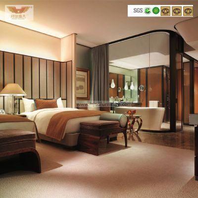 New Design Coustomized Five Stars Hotel Suite Bedroom Furniture (HY-027)