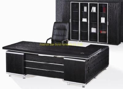 Modern Contemporary Black Office Desk Demountable Office Furniture (SZ-ODB16)