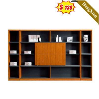 Make in China Modern Wooden Design a Partition Open Office School Furniture Storage Drawers File Cabinet